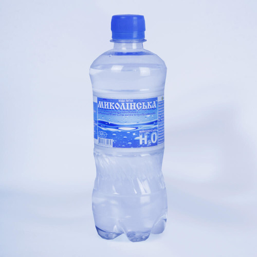 Вода «Миколінська» газована, 0,5 л, 12 шт. в паку