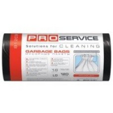 Пакети для сміття PRO 20 шт. по 120 л чорні