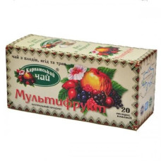 Карпатський чай Мультифрукт, 20 пакетиків