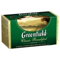 Чорний чай ТМ Greenfield, 25 пакетиків