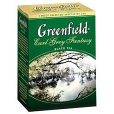 Чорний чай Greenfield Earl Grey Fantasy, 100 г
