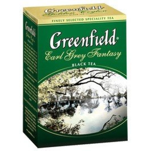 Чорний чай Greenfield Earl Grey Fantasy, 100 г