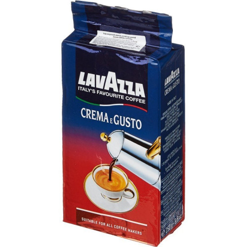 Кава мелена Lavazza Crema e Gusto, 250 г