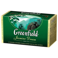 Зелений чай Greenfield з жасмином, 25 пакетиків