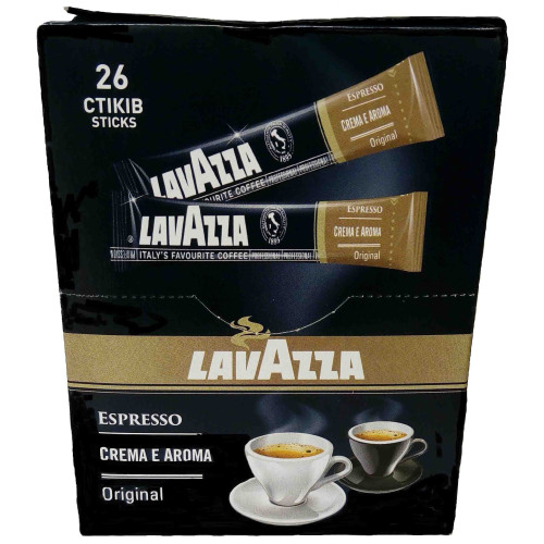 Кава Lavazza CREMA E AROMA Espresso розчинна в стіках