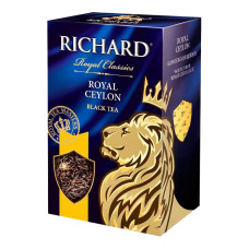 Чай чорний RICHARD Royal Ceylon листовий, 90 г