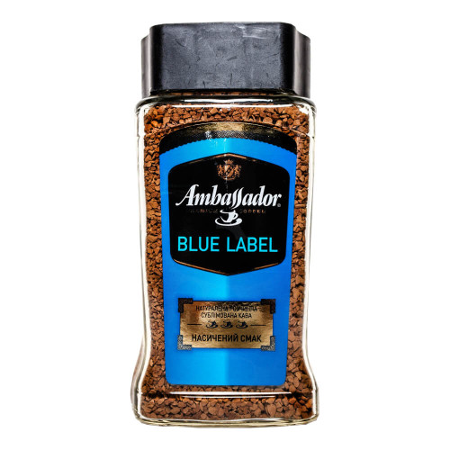 Кава розчинна AMBASSADOR Blue Label 95 г