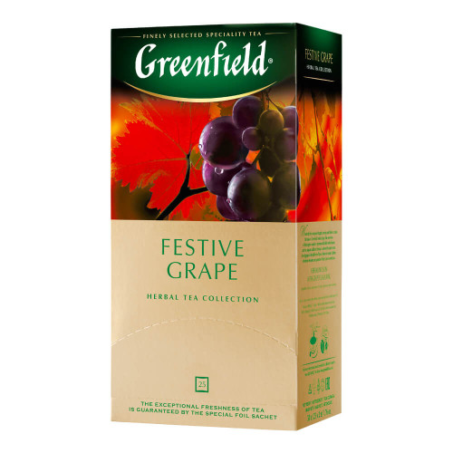 Чай Greenfield Festive Grape трав'яний, 25 пак.