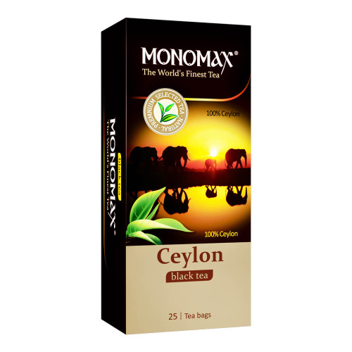 Чай чорний Мономах Ceylon, 25 пак.