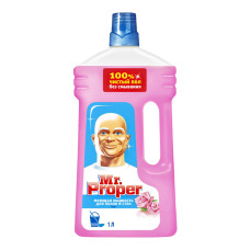 Миюча рідина для підлоги і стін Mr. Proper Троянда 1 л