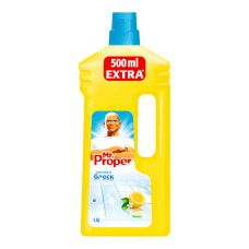 Миюча рідина для підлоги і стін Mr. Proper Універсал 1.5 л Лимон