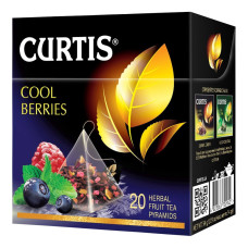 Чай Curtis Cool Berries ягідно-трав'яний 20 пакетиків
