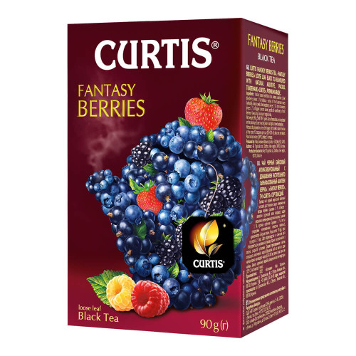 Чорний чай Curtis Fantasy Berries 90 г