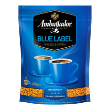 Кава розчинна AMBASSADOR Blue Label 205 г
