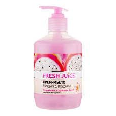 Крем-мило Fresh Juice Франжіпані і драконів фрукт 460 мл з дозатором