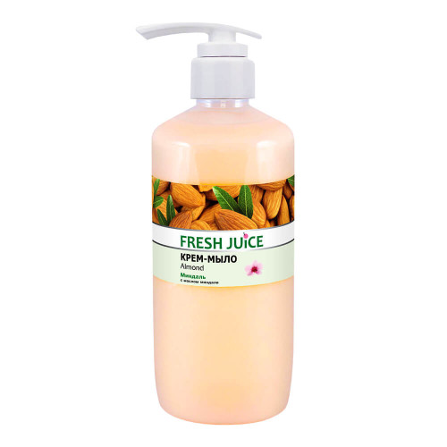 Крем-мило Fresh Juice Мигдаль 1000 мл з дозатором