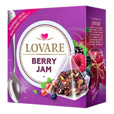 Чай LOVARE BERRY JAM Ягідний джем 15 пірамідок