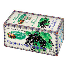 Карпатський чай Чорна смородина, 20 пакетиків