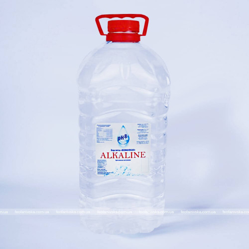 Alkaline 5 л лужна вода ТМ «Феофанівська» негазована pH 8
