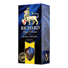Чай чорний RICHARD Royal Ceylon 25 пакет.