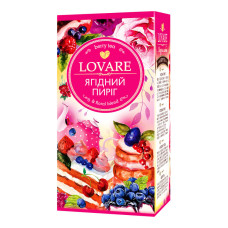 Чай Lovare Ягідний пиріг 24 пакетики