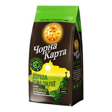 Кава мелена Душа Бразилії Чорна Карта 250 г