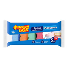 Губки кухонні Максима 5+1 шт. Фрекен Бок