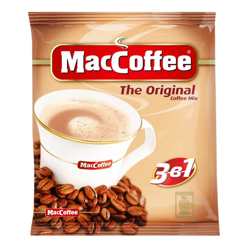 MacCoffee 3в1 Орігінал розчинна кава, 25 пакетиків