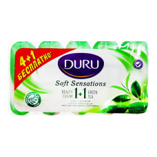 Мило туалетне DURU Асорті Soft Sensations 4+1 по 90 г