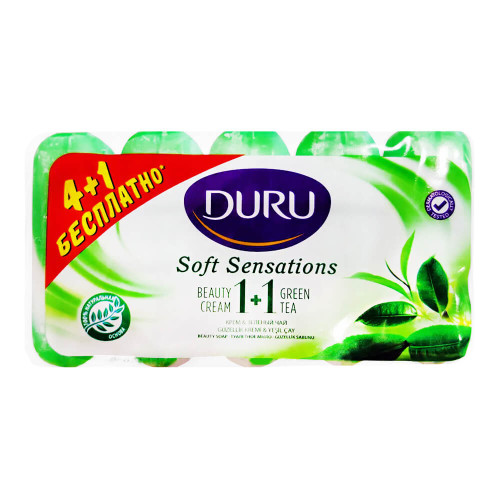 Мило туалетне DURU Асорті Soft Sensations 4+1 по 90 г