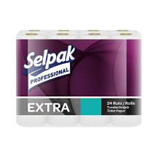 Туалетний папір Selpak Extra 24 рулони двошаровий