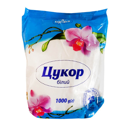 Цукор-пісок білий Орхідея 1 кг