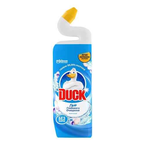 Гель Глибокого очищення Duck Морський 900 мл без хлору для унітазу 5 в 1