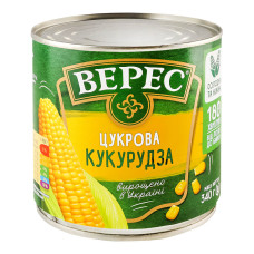 Кукурудза Верес 340 г цукрова консервована