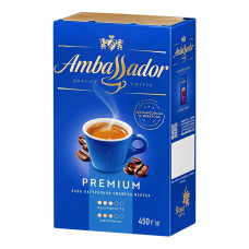 Кава мелена Ambassador Premium 450 г