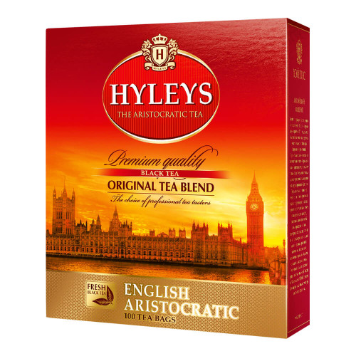 Чорний чай HYLEYS Англійський Аристократичний 100 пакетиків