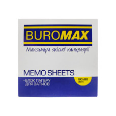 Блок білого паперу для записів Buromax 80х80х20мм