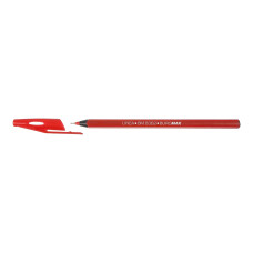 Ручка масляна червона LINEA Buromax BM.8362-03