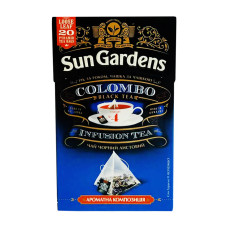 Чай Sun Gardens COLOMBO 20 пірамідок