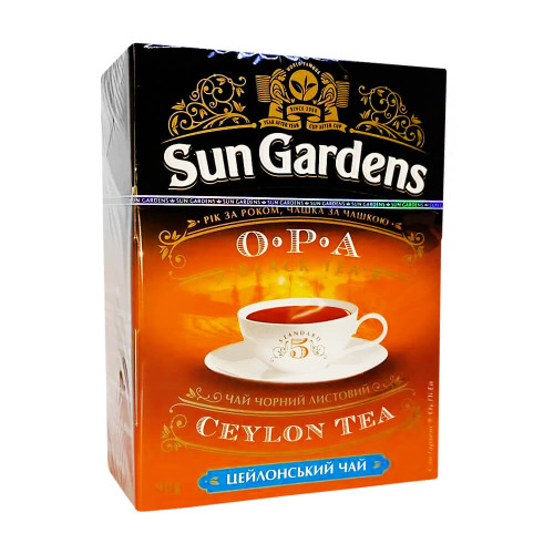 Чай Sun Gardens OPA чорний листовий 90 г