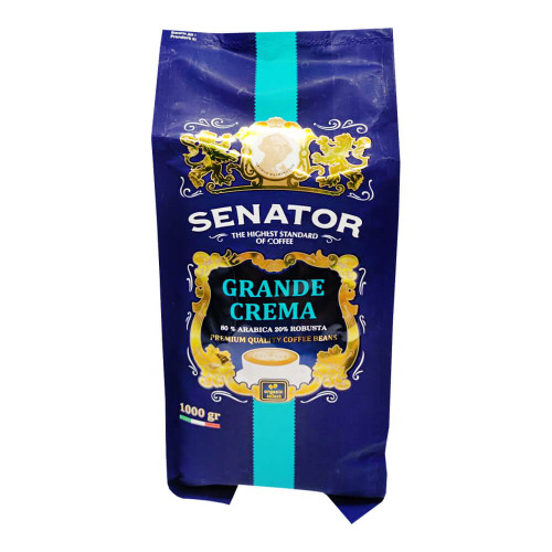 Кава Senator Grande Crema у зернах 1 кг
