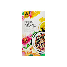 Чай Askold Гарячий Імбир чорний ароматизований 20 пак.