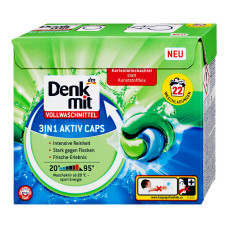 Капсули для прання DenkMit білих речей 22 шт.