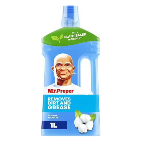 Mr. PROPER Квіти бавовни засіб для підлоги 1 л