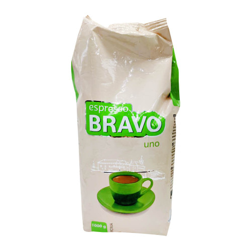 Віденська кава ESPRESSO BRAVO UNO Green в зернах 1 кг