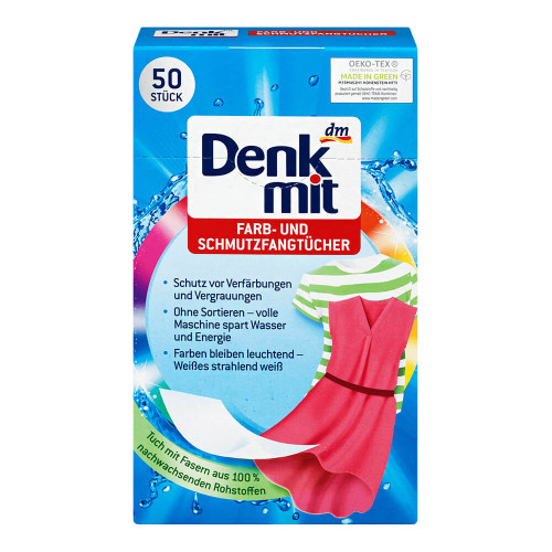 Серветки для захисту кольору Denkmit, 50 шт.