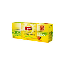Чорний чай ТМ Lipton, 25 пакетиків