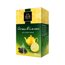 Чай Bardollini Green Lemon 20 пірамідок