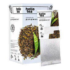 Чорний чай «Дарджилінг» ТМ Hello tea 20 пакетиків