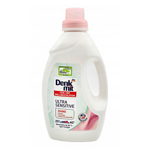 Denkmit Wollwaschlotion Ultra Sensitive Гель для прання 1.5 л